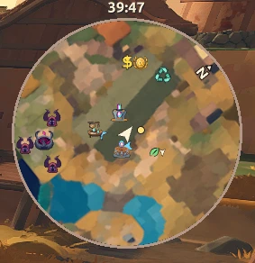 Your surroundings at a glance